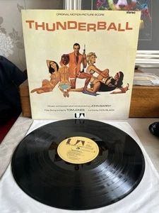 James Bond Thunderball OST Vinyl Lp German Pressing EX - Foto 1 di 2