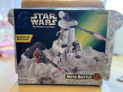 星球大战 原力力量 Potf2 Hoth Battle Misb 密封 全新 — 第 1/4 张图片