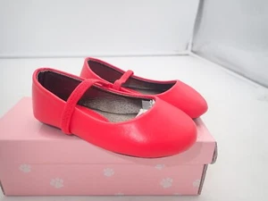 Ositos Toddler Girls Red Ballet Flats or Mary janes Toddler Size 4 - Picture 1 of 6