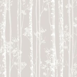 Fond d'écran fleur d'arbre traînant tilleul gris et marron beige blanc délicat