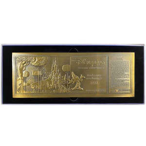 Disneyland Paris Exclusive - Commemorative Ticket - 30th Birthday - 1992 - LE - Picture 1 of 4