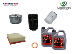 td5 service kit td5 filter kit + oil Fits Discovery 2 + Defender TD5 - Picture 1 of 1