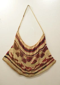 Bolsa de fibra de bilum vegetal tejida de Papúa Nueva Guinea - Imagen 1 de 8