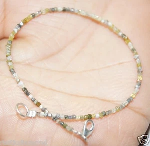 4.00 ct Natural mix color Congo Cube Diamond Rough Diamond Bracelet 7" 925 clasp - Bild 1 von 3
