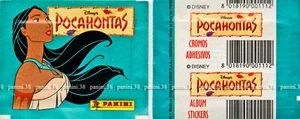 RARE !! Pochette "POCAHONTAS" bustina, packet, tüte PANINI DISNEY - Imagen 1 de 1