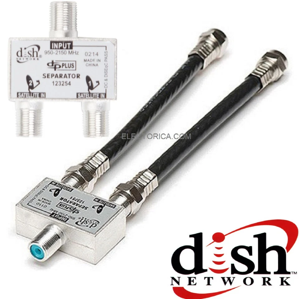 DPP SEPARATOR DISH NETWORK DUAL TUNER PVR SATELLITE RECEIVER SPLITTER BELL 722 - Image 1 of 4