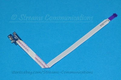 Placa de botón de encendido para computadora portátil HP Pavilion x360 15-BK020WM con cable de cinta Foto 1 de 4