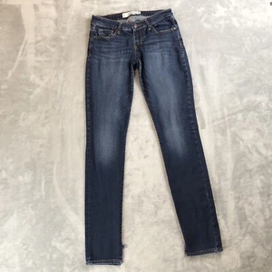 Abercrombie & Fitch DAMEN 2L Classic Stretch Low Rise Skinny Jeans Split Ankle - Bild 1 von 12