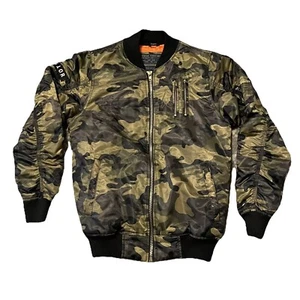 Bleecker & Mercer Resistor Club Jacket Mens Sz Small Bomber New York City - Picture 1 of 16