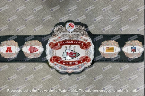 Kansas City Chiefs Super Bowl 57/54 Champion championship belt Cover