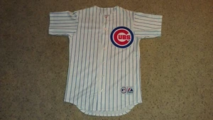 Camiseta deportiva Bryan LaHair Chicago Cubs majestuosa auténtica cosida/cosida - pequeña para hombre - Imagen 1 de 7