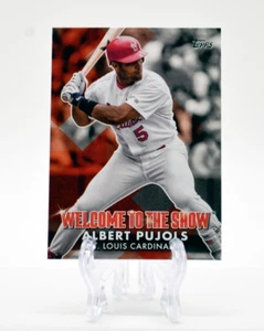 2022 Topps Series 1 - Welcome to the Show Albert Pujols #WTTS-8 - Picture 1 of 2