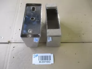 Opel Oldtimer Youngtimer Kapitän Blitz Chrom Halter Haltebock Stoßstange SET - Bild 1 von 7