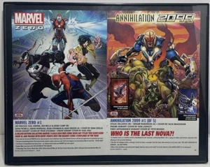 Marvel Zero & Annihilation 2099 Comic Wall Art Framed 11”x 14” - Picture 1 of 4
