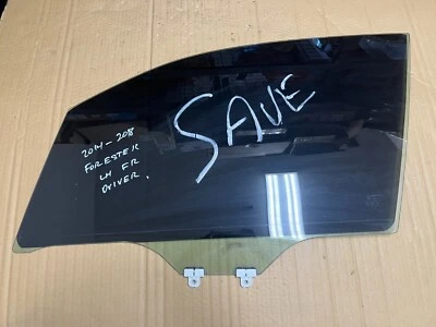 Subaru Forester 2014-2018 puerta delantera izquierda lado del conductor ventana vidrio OEM Foto 1 de 4