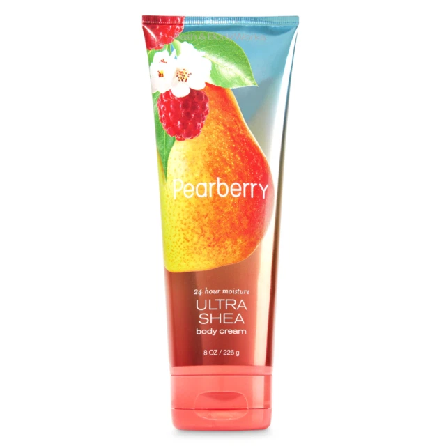 Bath & Body Works Pearberry Moisture Ultra Shea Body Cream 8 oz Discontinued New - Image 1 of 1