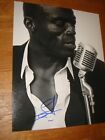 Seal Super B&W 10X8" Photo Hand-Signed  By Seal + Coas