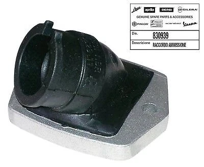 COLLETTORE RACCORDO ASPIRAZIONE ORIGINALE PIAGGIO ZIP 2T 50 2008/2012 -1A008824 - Immagine 1 di 1