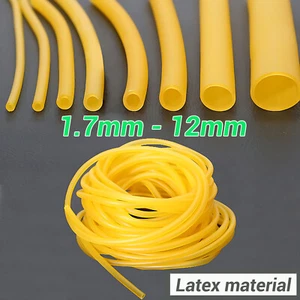 Natural Latex Rubber Hose Surgical Tube Catapult Elastic Catapult Band 1.2-12mm - Picture 1 of 10