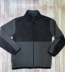Old Navy Boy’s Size S 6/7 Gray/ Black Full Zip Jacket B(5) - Picture 1 of 4