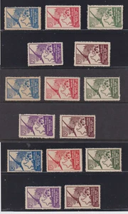 E3036: (3) Set di francobolli alianti boy scout Francia 1938, come nuovi, NH - Foto 1 di 1