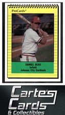 Darrel Deak 1991 ProCards #3982  Johnson City Cardinals