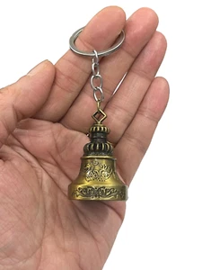 Portachiavi campana tibetana|portachiavi campana fortunata|portachiavi campana svizzera buona fortuna (2 pz) - Foto 1 di 5