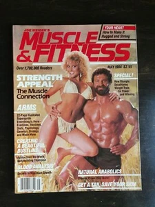 Muscle & Fitness Magazine May 1984 Lori St John & Jusup Wilkosz Tina Plankinger - Imagen 1 de 2