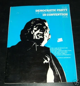 DEMOCRATS Convention 1976 offizielles Programm 12./15. Juli NYC - Bild 1 von 1