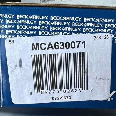 Beck/Arnley 072-9673 - Cilindro maestro de freno para BMW 328i 323Ci Foto 1 de 4