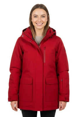 Abrigo de Lana Rojo Kreeger & Sons Años 70 80 Capucha Forro Tartán Raglán Mod Preppy M De Colección Foto 1 de 4