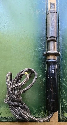 VTG Heavy Duty Soldering Iron Wood Handle Tested Works - Image 1 of 4