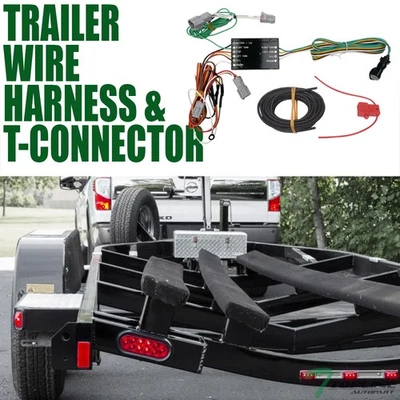 Topline For 2014-2018 Kia Sorento Trailer Hitch 4-Way Wiring Harness Connector Foto 1 de 4