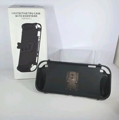 Protective Case for Nintendo Switch 2 (2025) TPU Cover with Ergonomic Grip Stand - Image 1 of 4