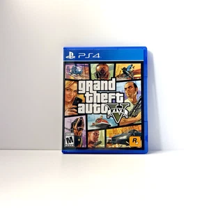 Grand Theft Auto V Sony PlayStation 4 PS4 GTA V VGC CIB Complete Tested - Picture 1 of 5