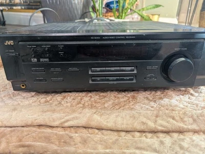 JVC RX-6010VBK Dolby Digital DTS AV Stereo 5.1 Surround Receiver No Remote  - Image 1 of 4