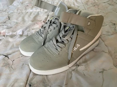 Fila VULC 13 Men's Hrise Gray Hightop Sneakers Size 10 - Vintage 2015 - Image 1 of 4