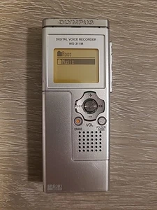 GENUINE OLYMPUS WS-311M 512 MB 138.5 HOURS HANDHELD DIGITAL VOICE RECORDER WORKS - Picture 1 of 6
