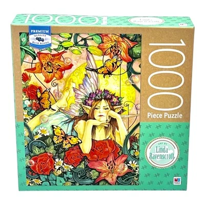 Пазл Linda Ravenscroft Florabundance Fantasy 1000 шт. запечатанный фея РЕДКИЙ - Изображение 1 из 4