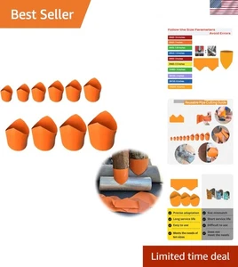 10 Pcs Precision Leather Pipe Cutting Guides Set for Flawless Plumbing Tasks - Picture 1 of 9