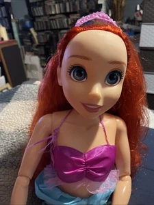 Disney Princess My Size Ariel Life Size Doll The Little Mermaid 32" Tall Jakks - Picture 1 of 3