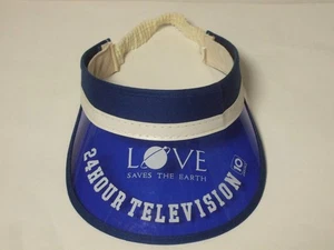 Love Saves The Earth 24 ore TV visiera solare retrò novità tappo 55 anni - Foto 1 di 2