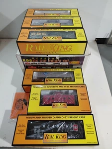 MTH 30-7017 Train O Gauge Model Railroad Reading Company 6 Freight Car Set w/Box - Picture 1 of 17