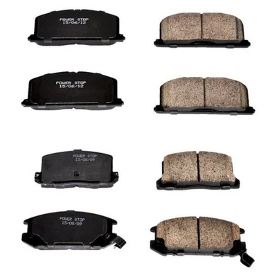 For Toyota MR2 85-89 Disc Brake Pad Set Z16 Evolution Clean Ride Ceramic Front & Foto 1 de 4