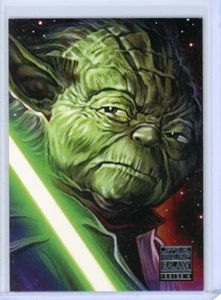 2009 Topps Star Wars Galaxy 4 "YODA" Base Set Karte #10 - Bild 1 von 2