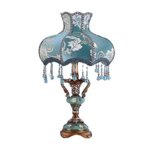 Traditional Vintage Desk Lamp Single Resin Table Lighting Fixture for Bedroom - Picture 1 of 17