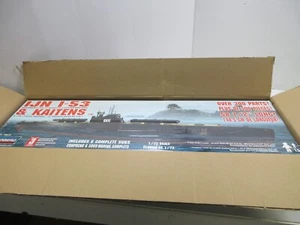 Lindberg IJN I-53 & Kaitens Japanese Sub 1/72 Static Model Kit Brand New sealed - Picture 1 of 6