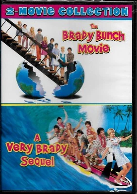 THE BRADY BUNCH MOVIE and A VERY BRADY SEQUEL - Shelley Long, NEW 2 DVD SET! Foto 1 de 2