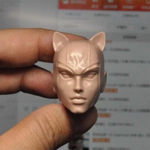 Unpainted 1/6 Woman Comics Version Head Sculpt Fit 12'' Male Action Figure - Picture 1 of 8