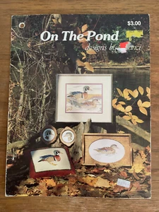 On The Pond, Designed By Nanci, Male & Female Ducks, Cross Stitch 1984 - Picture 1 of 1